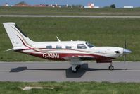 G-KIMI @ EGJB - Taxying after arrival at Guernsey