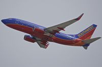 N223WN @ KBOI - Departing RWY 28R. - by Gerald Howard