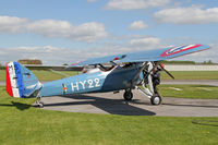 G-MOSA @ EGBR - Morane-Saulnier MS.317 at Breighton Airfield's Auster Fly-In. May 4th 2015. - by Malcolm Clarke