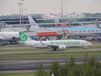 PH-HXJ @ EHAM - NEWEST TRANSAVIA READY FOR A FLIGHT - by fink123