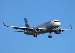 D-AIZT @ EGLL - Short finals to land Heathrow 09L
