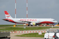2-TBXU @ EGSH - Parked at Norwich in Red Wings colours. - by Graham Reeve