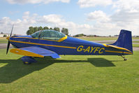 G-AYFC @ EGBR - Rollason Druine D-62B Condor at Breighton Airfield's Summer Madness & All Comers Fly-In. August 22nd 2010. - by Malcolm Clarke