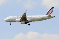F-HEPG @ LFPG - Airbus A320-214, On final rwy 27R, Roissy Charles De Gaulle Airport (LFPG-CDG) - by Yves-Q