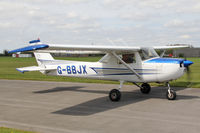 G-BBJX @ EGBR - Reims F150L at Breighton Airfield's Auster Fly-In. May 4th 2015. - by Malcolm Clarke