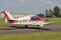 G-ZIPI @ EGBR - Robin DR-400-180 Regent at Breighton Airfield's Auster Fly-In. May 4th 2015. - by Malcolm Clarke