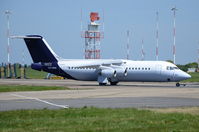 OO-DWK @ EGSH - Under tow at Norwich. - by Graham Reeve