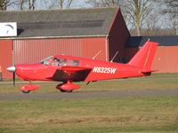 N8325W @ EHSE - RED PIPER ON THE RUNWAY - by fink123