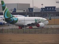 OO-JJI @ EHWO - EC AIR 737 PARKED AT WOENSDRECHT - by fink123