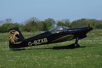 G-BZXB @ EGSV - Taxying in - by Keith Sowter