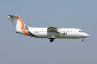 G-SMLA @ EGSH - Landing at Norwich. - by Graham Reeve