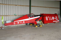 G-MYLB @ X5FB - Team Minimax 91 Disassembled prior to a re-paint. Fishburn Airfield, July 7th 2013. - by Malcolm Clarke