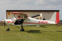 G-CBJW @ X5FB - Comco Ikarus C42 FB UK at Fishburn Airfield UK. May 10th 2017. - by Malcolm Clarke