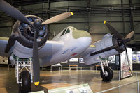 T5049 @ KFFO - ‘Night Mare’ on display at the National Museum of the U.S. Air Force.  This aircraft was delivered to the RAAF in 1942.  It is painted to represent the Beaufighter flown by Capt. Harold Augspurger of the USAAF 415th Night Fighter Sqn. - by Arjun Sarup