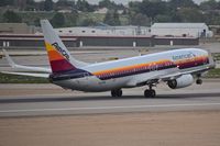 N917NN @ KBOI - Take off roll on RWY 28R. - by Gerald Howard