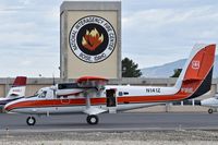 N141Z @ KBOI - Taxiing on the NIFC ramp with a load of smoke jumpers. - by Gerald Howard