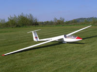 G-CFJK - Centrair Pegasus at the South Wales Gliding Club, Usk. - by David Lewis