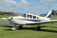 G-BRBA @ EGBR - Piper PA-28-161 Cherokee Warrior II at Breighton Airfield's Radial Fly-In. June 7th 2015. - by Malcolm Clarke