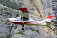 HB-KMG @ LSMM - This year's Nostalgieflugtag saw many aircrafts arriving for the ILS Sternflug 2017 on the normally military used airfield of Meiringen LSMM