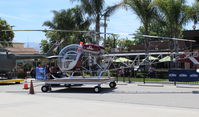 N15AR @ CMA - 1963 Bell 47G-3B-1 TROOPER, Lycoming TVO-435-A1A 260 Hp, civil version of US Army OH-53S SIOUX, at AOPA FLY-IN - by Doug Robertson