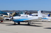 N6619U @ CMA - 1965 Mooney M20E SUPER 21, Lycoming IO-360-A1A 200 Hp, altitude power boost, Bendix fuel injection, at AOPA FLY-IN - by Doug Robertson