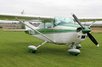 G-AZNO @ X5FB - Cessna 182P Skylane at Fishburn Airfield UK. September 27th 2014. - by Malcolm Clarke