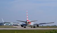 N379AA @ EGCC - At Manchester - by Guitarist