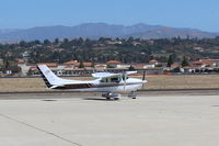 N182CM @ CMA - 1982 Cessna 182R SKYLANE, Continental O-470-U 230 Hp, taxi to overflow parking, at AOPA-FLY-IN - by Doug Robertson