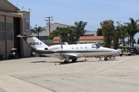 N266CJ @ CMA - 1998 Cessna 525 CITATION JET, 2 Williams Rolls Royce FJ44-1A Turbofans 1,900 lbst each, at AOPA FLY-IN on CIA hangar ramp. Channel Islands Aviation a Cessna dealer here since 1976. - by Doug Robertson