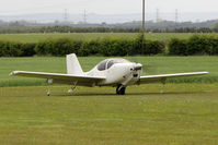 G-CCOV @ X5FB - Europa XS Monowheel at Fishburn Airfield UK. May 16th 2015. - by Malcolm Clarke