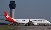 HB-JVN @ EGCC - At Manchester - by Guitarist