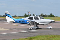 G-CKNH @ EGSH - Departing from Norwich. - by Graham Reeve