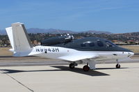 N9943H @ CMA - 2016 Cirrus Design Corp. VISION SF50, Williams FJ33-5A turbofan, taxi, at AOPA FLY-IN - by Doug Robertson