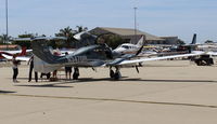 N347DR @ CMA - 2016 Diamond Aircraft Industries GMBH DA62, two Austro E4 (AE300) Diesels 180 Hp each, at AOPA FLY-IN - by Doug Robertson