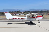 N5396E @ CMA - 1978 Cessna 172N SKYHAWK, Lycoming O-320-H2AD 160 Hp, taxi to overflow parking, at AOPA FLY-IN - by Doug Robertson