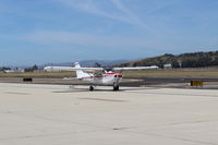 N5396E @ CMA - 1978 Cessna 172N SKYHAWK, Lycoming O-320-H2AD 160 Hp, taxi to overflow parking, at AOPA FLY-In - by Doug Robertson