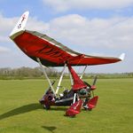 G-KWKX @ EGTH - 1. G-KWKX visiting the Shuttleworth Collection, 7th April, 2017.
