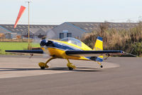 G-TWOO @ EGBR - Extra EA-300-200 G-TWOO at Breighton Airfield's Pre-Hibernation Fly-In. October 6th 2013. - by Malcolm Clarke