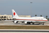 20-1101 @ LMML - B747-400 20-1101 Japan Air Self Defence Force - by Raymond Zammit