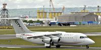 EI-RJF @ EGAC - Belfast City.  CityJet EI-RJF arriving with a KLM flight from Amsterdam. - by Albert Bridge