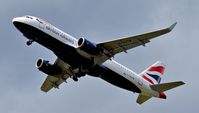 G-EUYW @ EGAC - Belfast City.  British Airways G-EUYW departing to Heathrow.