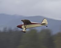 N4544A @ KOLM - 1956 Piper coming into OLM. - by Eric Olsen