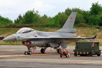FA-134 @ LFBD - Belgian Air Force SABCA F-16AM Fighting Falcon, Flight line, Bordeaux-Mérignac Air Base 106 (LFBD-BOD) Open day 2017 - by Yves-Q