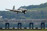 N665AG @ EGPN - Landing at Dundee EGPN - by Clive Pattle