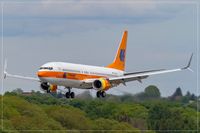 D-ATUF @ EDDR - Boeing 737-8K5, - by Jerzy Maciaszek