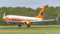D-ATUF @ EDDR - Boeing 737-8K5, - by Jerzy Maciaszek