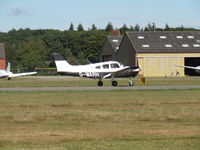 G-WARH @ EHSE - PIPER 28 DEPARTING - by fink123