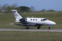 N42LJ @ EGJB - Rolling out after arrival in Guernsey - by alanh