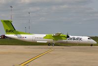 YL-BBV @ EGSH - Leaving Norwich for Riga, Latvia via Warsaw. - by keithnewsome