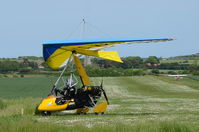 G-MROC @ X3CX - Just landed at Northrepps.